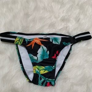 Bikini Bottom Tropical Flower print